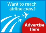 Advertise to airline crew